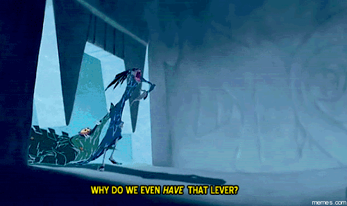 Why do we even have that lever?